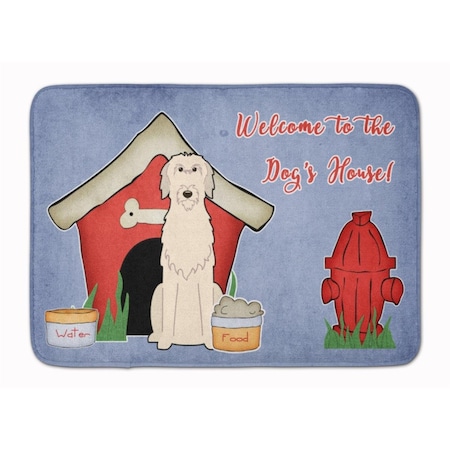Carolines Treasures Dog House Collection Irish Wolfhound Machine Washable Memory Foam Mat BB2819RUG